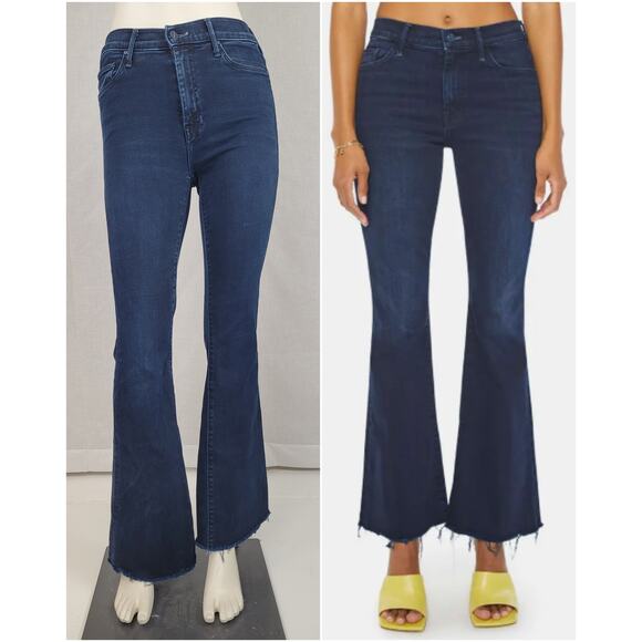 MOTHER The Weekender Fray Bootcut Jeans Women's Sz 26 - Picture 1 of 10
